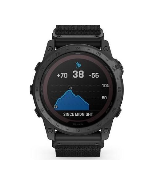 Running Watches Garmin: Garmin Tactix 7 Pro Ballistics Saulės energija maitinamas taktinis GPS laikrodis su taikomąja balisti...
