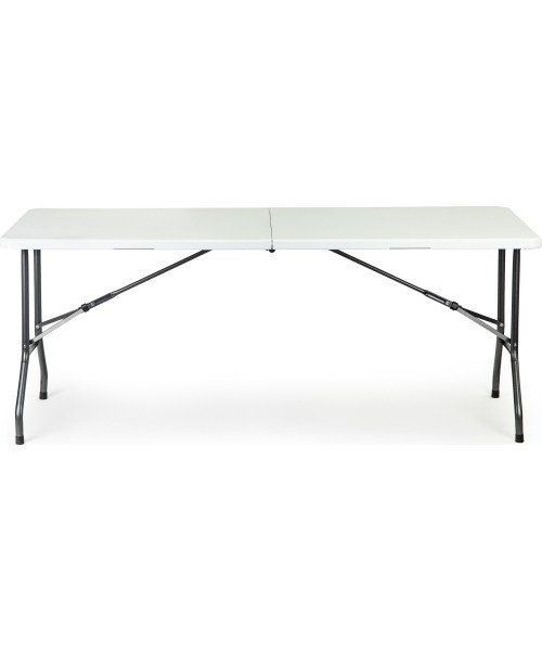 Stalai ModernHOME: Sulankstomas sodo stalas ModernHOME 180, baltas