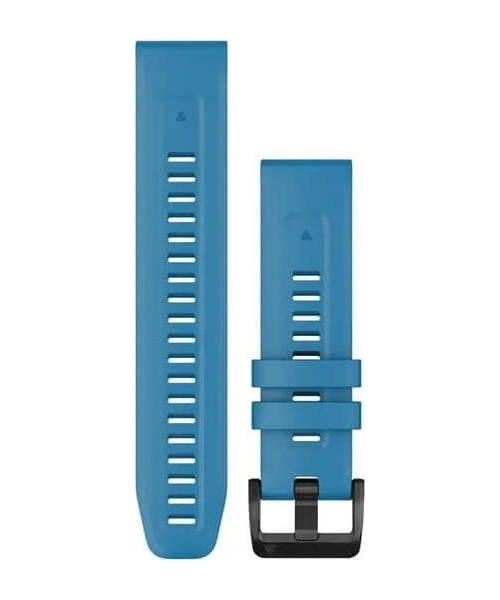 Running Watches Garmin: Garmin QuickFit 22mm Cirrus Blue Silicone Band