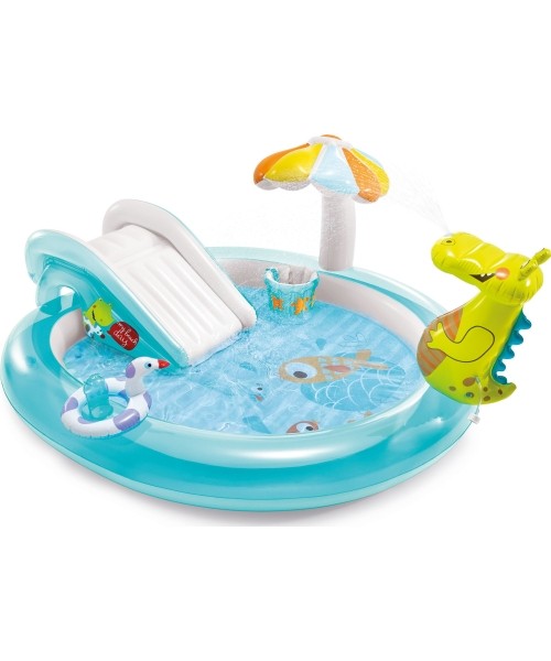Children's Pools Intex: Vandens čiuožykla baseinas Intex