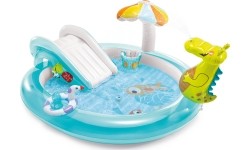Children's Pools Intex: Vandens čiuožykla baseinas Intex