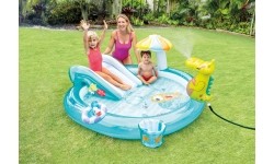 Children's Pools Intex: Vandens čiuožykla baseinas Intex