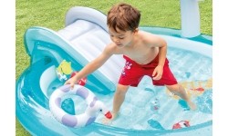 Children's Pools Intex: Vandens čiuožykla baseinas Intex