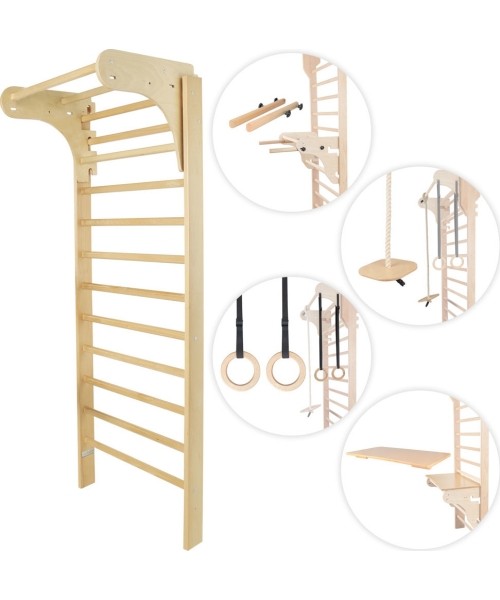 Wall Bars inSPORTline: Wall Bars w/ Accessories inSPORTline Directline 245 x 90 cm