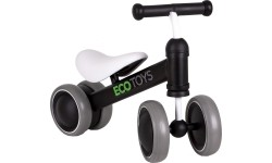 Vaikiški paspirtukai Eco Toys: Mini dviratis Practise Black Ecotoys krosinis dviratis