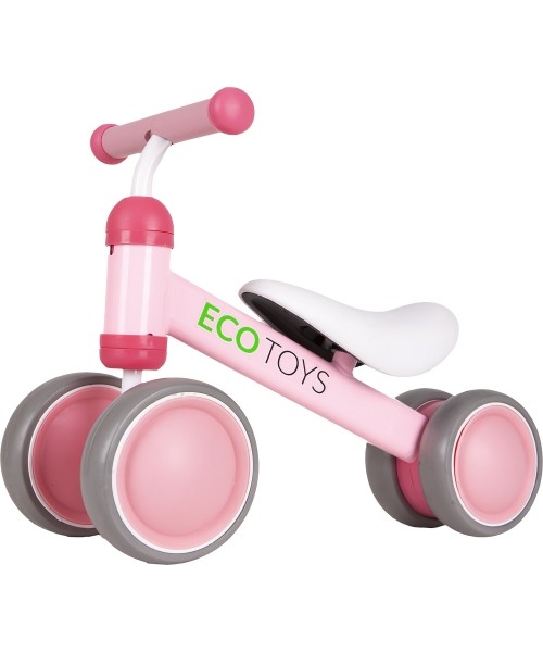 Children's Scooters Eco Toys: Treniruotis Rožinis Ecotoys mini krosinis dviratis