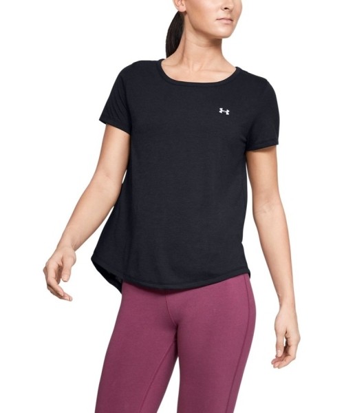 Moteriški marškiniai trumpomis rankovėmis Under Armour: Moteriški marškinėliai Under Armour Whisperlight SS