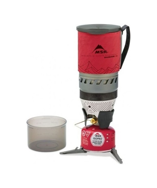 Viryklės ir jų priedai MSR: Turistinė viryklė MSR WindBurner Personal Stove System