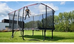 On-ground trampolines Exit: EXIT PeakPro trampoline 275x458 - black