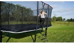On-ground trampolines Exit: EXIT PeakPro trampoline 275x458 - black