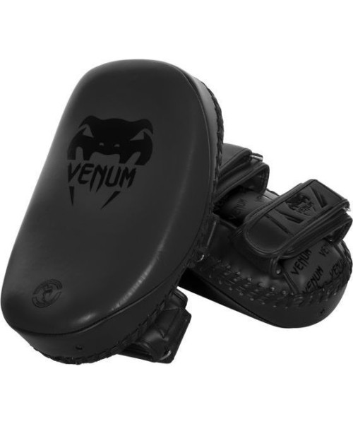 Macaroons and Paws Venum: Venum Light Kick Pads (Pair) - Matte/Black