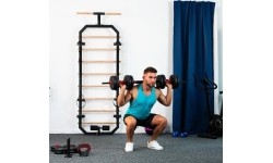 Keičiamo svorio hanteliai ir rinkiniai HMS: SGN120 PRO SET 6IN1 SVARMENŲ RINKINYS 20KG HMS