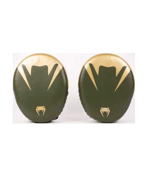 Macaroons and Paws Venum: Venum Pro Boxing Big Punch Mitts (Pair) - Khaki/Gold