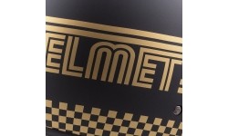 Open Face Helmets Cassida: Motociklininko šalmas Cassida Oxygen Rondo 2023 Black Matte/Gold