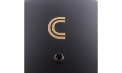 Open Face Helmets Cassida: Motociklininko šalmas Cassida Oxygen Rondo 2023 Black Matte/Gold