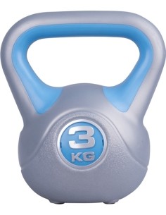 Neoprene Kettlebells inSPORTline: Vinyl gira with cement filler inSPORTline 3 kg