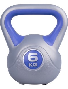 Neoprene Kettlebells inSPORTline: Vinyl gira with cement filler inSPORTline 6kg