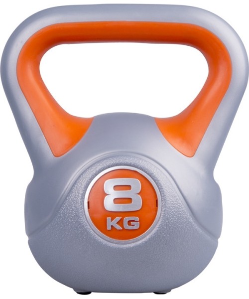 Neoprene Kettlebells inSPORTline: Vinilinė gira cementiniu užpildu inSPORTline 8kg