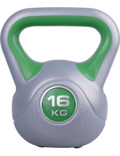 Neoprene Kettlebells inSPORTline: Vinyl gira with cement filler inSPORTline 16 kg