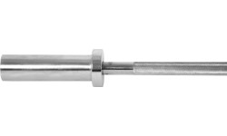 Olympic Bars 50mm inSPORTline: 50mm olimpinis grifas inSPORTline OB-47 120cm (apkrova iki 250kg)