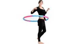 Lankai sukimui inSPORTline: Masažinis pasunkintas lankas lieknėjimui inSPORTline Hoop 110cm 1450g