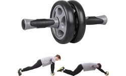 Ab Trainers inSPORTline: Pilvo preso treniruoklis - dvigubas ratukas Insportline Ab Roller AR300 (iki 100kg)