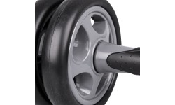 Ab Trainers inSPORTline: Pilvo preso treniruoklis - dvigubas ratukas Insportline Ab Roller AR300 (iki 100kg)