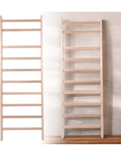 Wall Bars inSPORTline: Lakuota medinė gimnastikos švediška sienelė inSPORTline 245x90cm