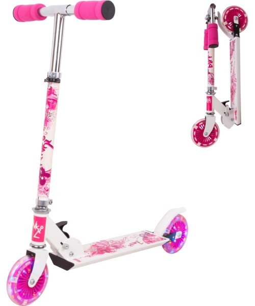 Children's Scooters Worker: Sulankstomas paspirtukas vaikams nuo 4 m. (iki 50 kg) Worker Pinki