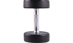 Gumuoti hanteliai inSPORTline: Gumuotas hantelis inSPORTline PRO 8kg