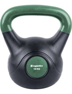 Vinilinės giros cementiniu užpildu inSPORTline: Vinilinė gira cementiniu užpildu Vin-Bell Dark 10kg