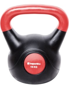 Vinilinės giros cementiniu užpildu inSPORTline: Vinilinė gira cementiniu užpildu Vin-Bell Dark 16kg