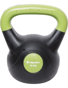 Vinilinės giros cementiniu užpildu inSPORTline: Vinilinė gira cementiniu užpildu Vin-Bell Dark 18kg