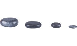 Akmenys masažui inSPORTline: Lavos masažinių akmenų rinkinys inSPORTline Basalt Stone 20vnt.