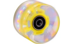 Spare Wheels for Skateboards Worker: Mini riedlentės LED ratukas 60 x 45 mm ABEC7