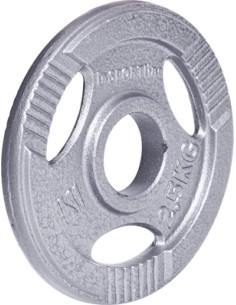 Steel Hamerton Plates inSPORTline: Plieninis svoris olimpiniam grifui 50mm inSPORTline Hamerton 2,5kg