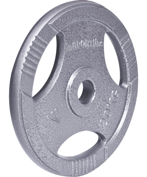 50 mm - Plieniniai svoriai inSPORTline: Plieninis svoris olimpiniam grifui 50mm inSPORTline Hamerton 20kg