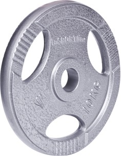 30 mm - Plieniniai svoriai inSPORTline: Plieninis svoris grifui 30mm inSPORTline Hamerton 10kg