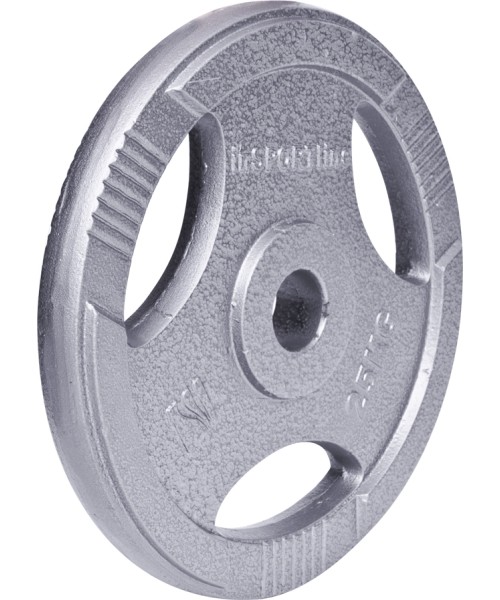 50 mm - Plieniniai svoriai inSPORTline: Plieninis svoris olimpiniam grifui 50mm inSPORTline Hamerton 25kg