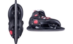 Children's Skates 2in1 Worker: Reguliuojami 4 ratukų riedučiai / pačiūžos Worker Denel 2in1