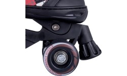 Children's Skates 2in1 Worker: Reguliuojami 4 ratukų riedučiai / pačiūžos Worker Denel 2in1