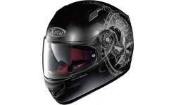 Full Face Helmets X-lite: Moto šalmas X-LITE X-661 Sirene N-COM Flat Black