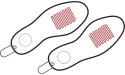 Body Heaters Glovii: Šildantys vidpadžiai Glovii GW2 su baterija