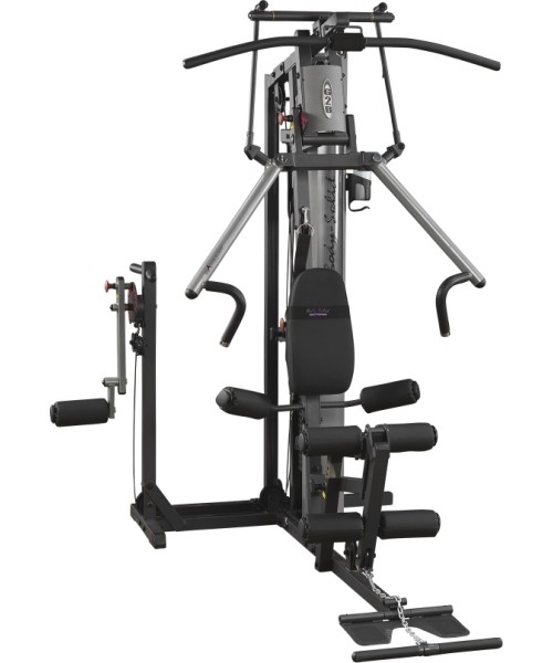 Multifunkciniai treniruokliai Body-Solid: Daugiafunkcis treniruoklis Body-Solid G2B su laisvais svorias