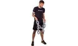 Full Weight Sets inSPORTline: Sunkumų kilnojimo grandinės + grifas inSPORTline Chainbos Set 2x25kg