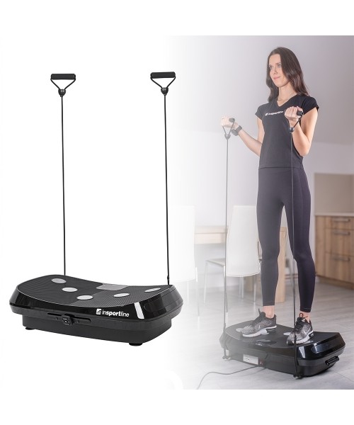 Vibro treniruokliai inSPORTline: Vibro platforma inSPORTline Julisa (Vibro: 6-40. Horizontal, Vertical, Combi, 3D)