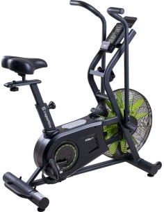 Dviračiai treniruokliai inSPORTline: Dviratis treniruoklis su oro pasipriešinimu inSPORTline Airbike Lite (iki 135kg, smagr. ...