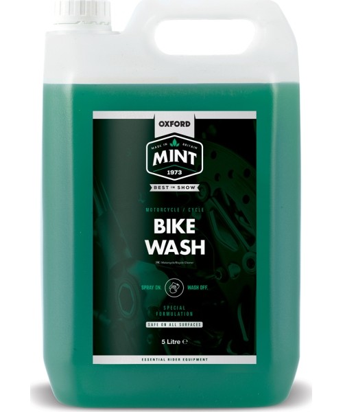 Motorcycle Maintenance Mint: Motorcycle/Bike Cleaner Mint Bike Wash 5L