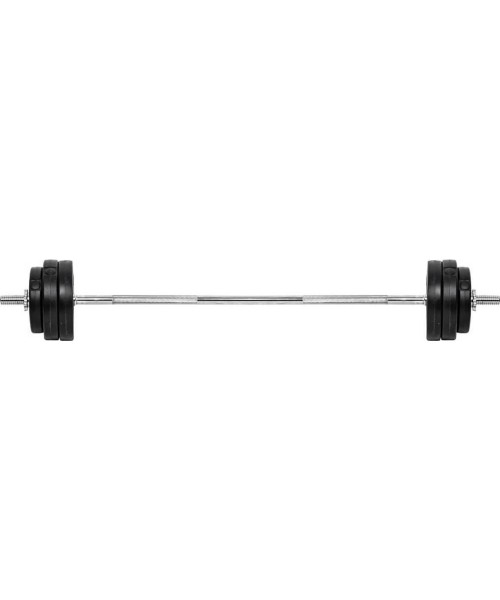 Adjustable Dumbbells inSPORTline: Keičiamo svorio hantelių ir štangos rinkinys inSPORTline BS08 3–50 kg