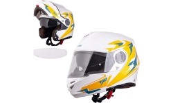 Modular Helmets W-TEC: Motociklininko šalmas W-TEC Vexamo PI Graphic su Pinlock plėvele nuo rasojimo